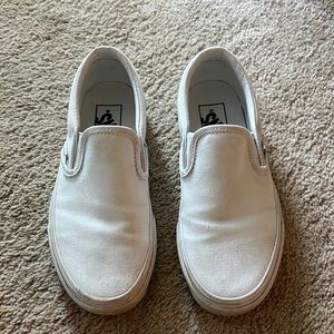 Vans slip on sneakers